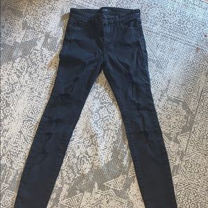 Joe’s Jeans w/ ripped detail